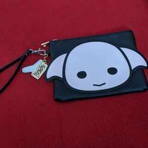 Harry Potter "Free Dobby" large wristlet